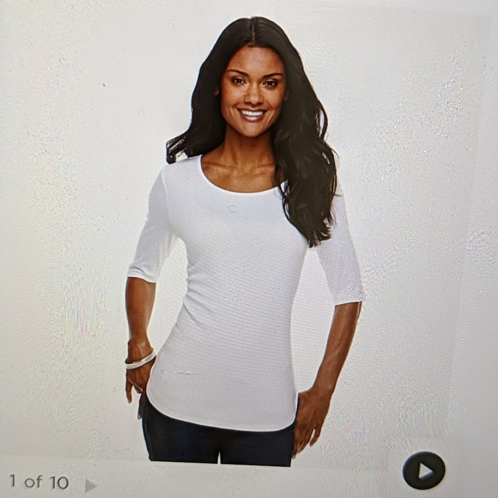 Modern White Shirt